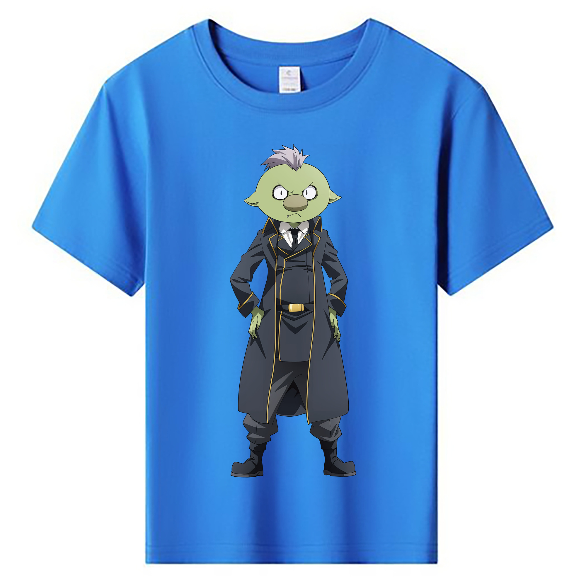 （画像用） 転スラ Regarding Reincarnated to Slime 綿100％キッズTシャツ（フロントプリント）